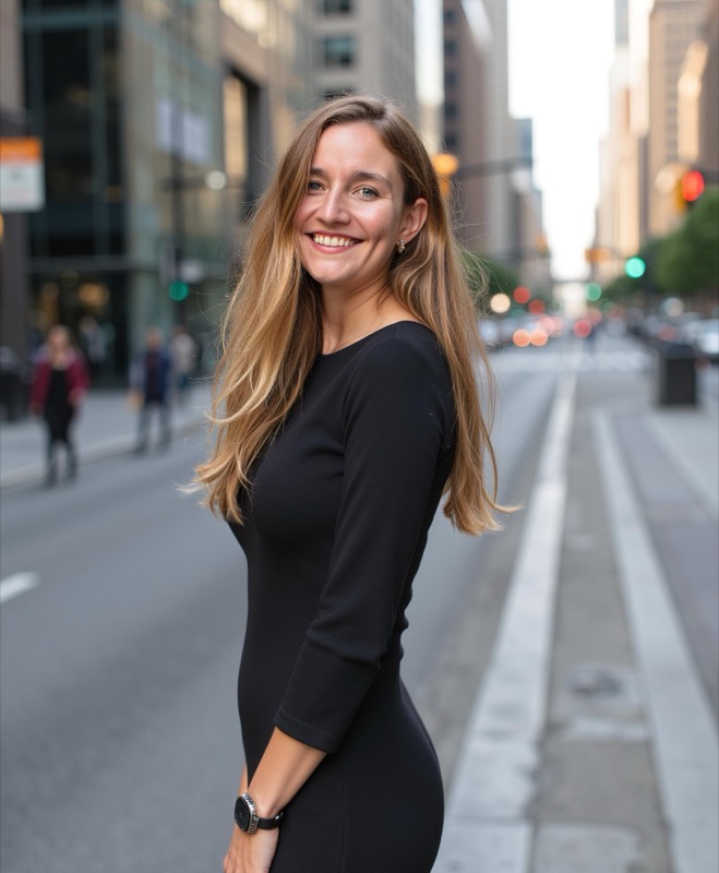 Eli Hitz on a NYC street